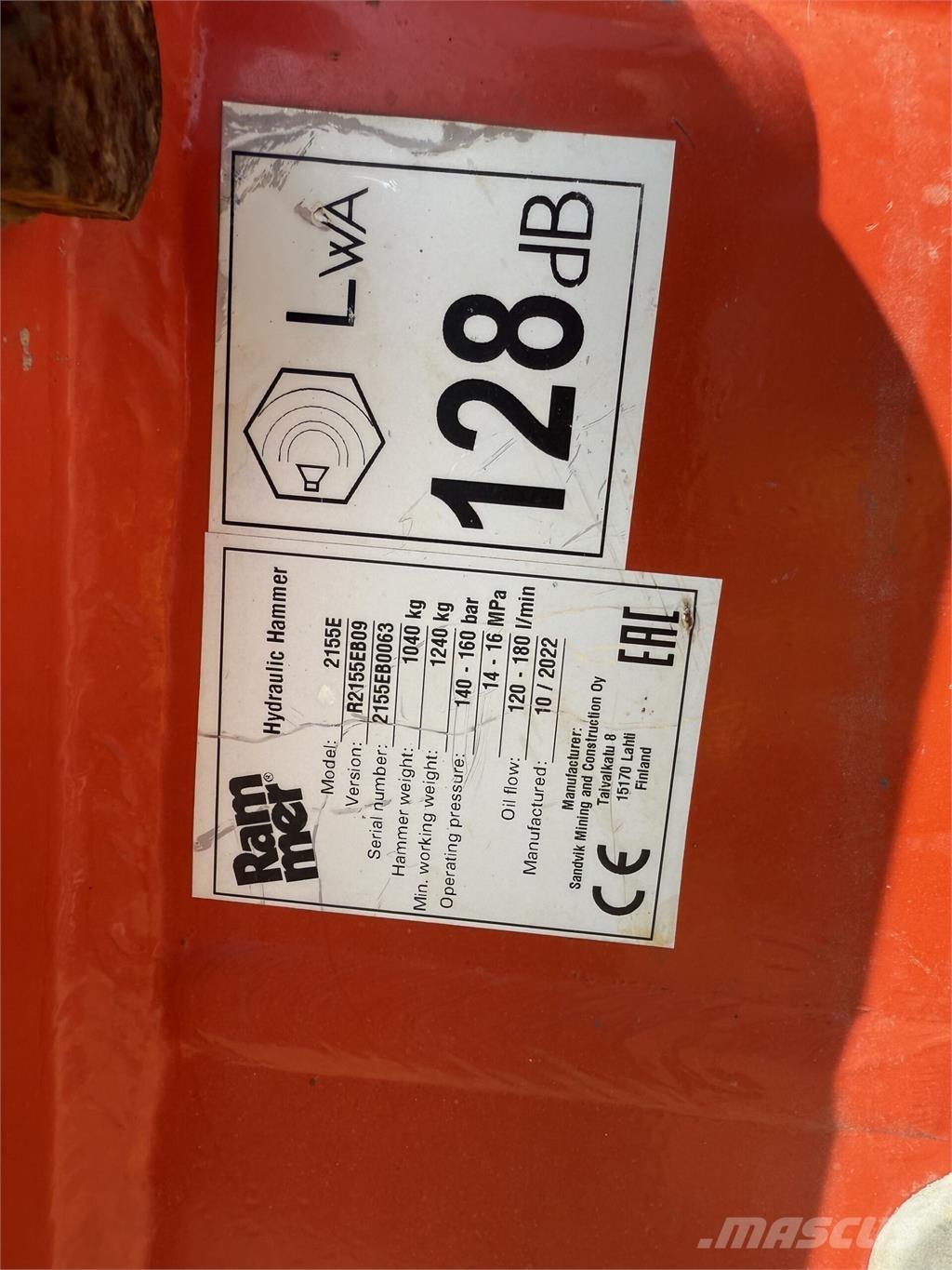 Rammer 2155E Ostalo za građevinarstvo
