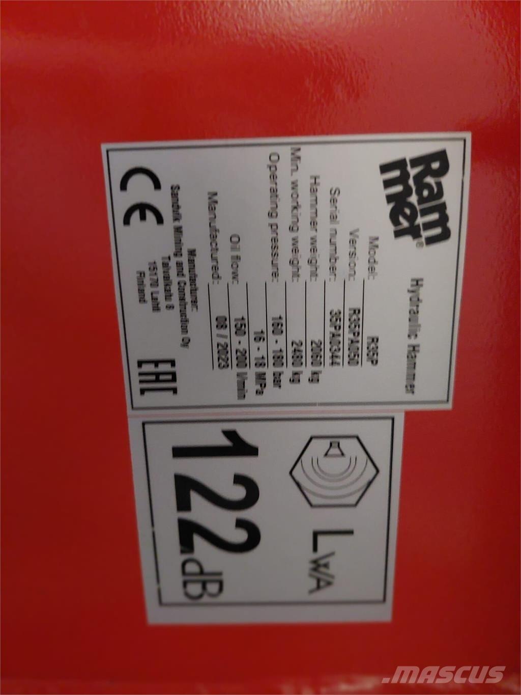 Rammer R35P Ostalo za građevinarstvo