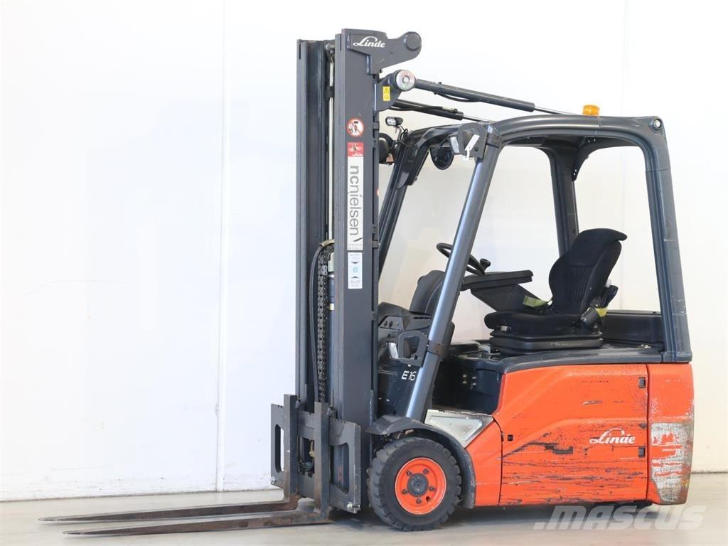 Linde E16/386-01 Električni viljuškari