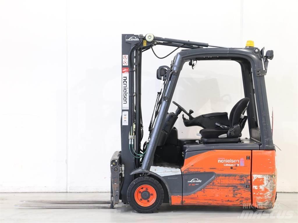 Linde E16/386-02 EVO Električni viljuškari