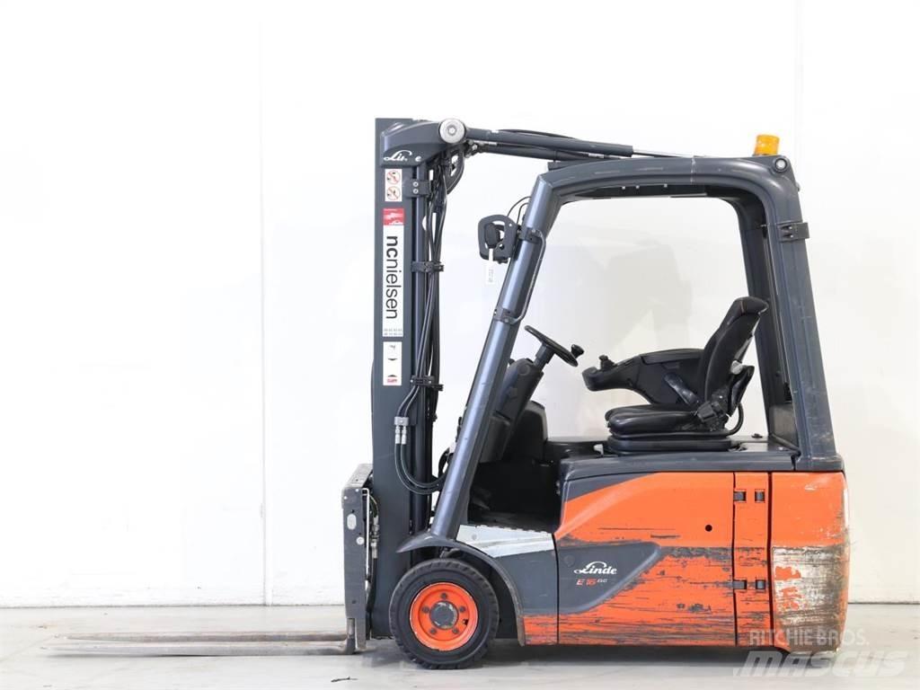 Linde E16/386-02 EVO Električni viljuškari