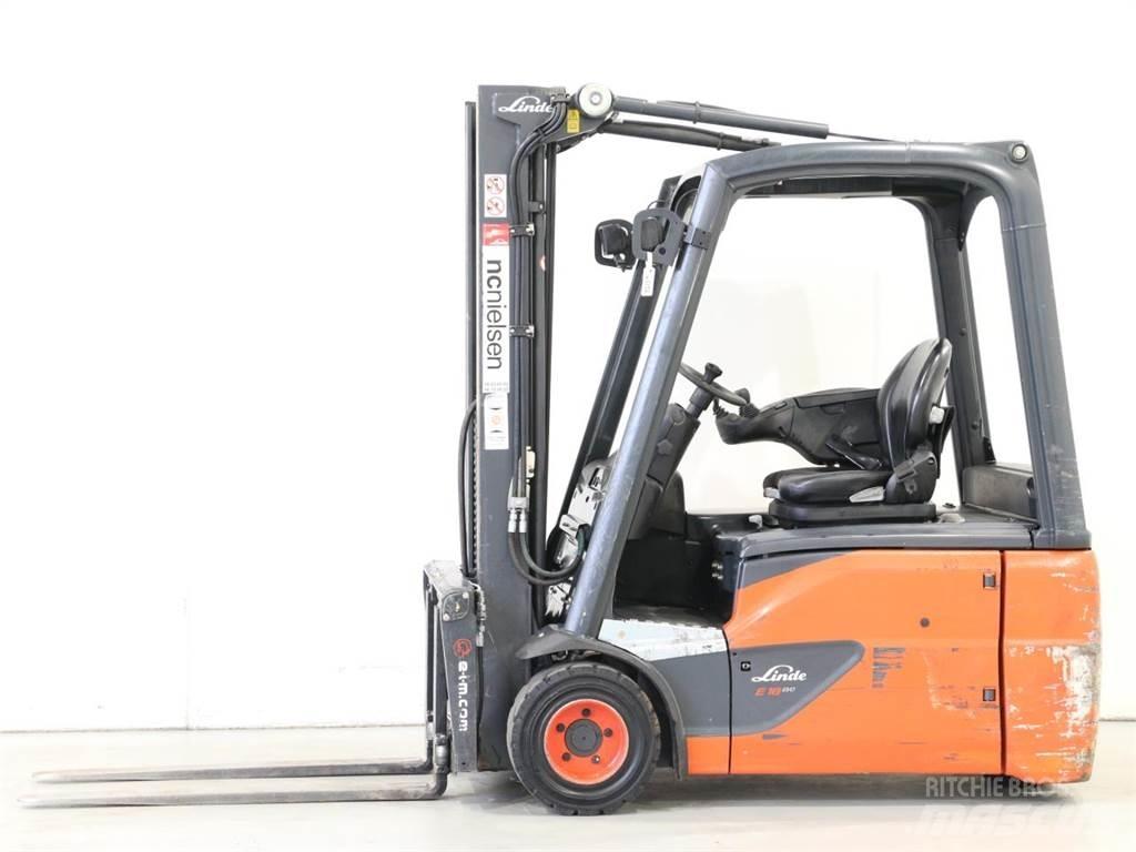 Linde E18/386-02 EVO Električni viljuškari