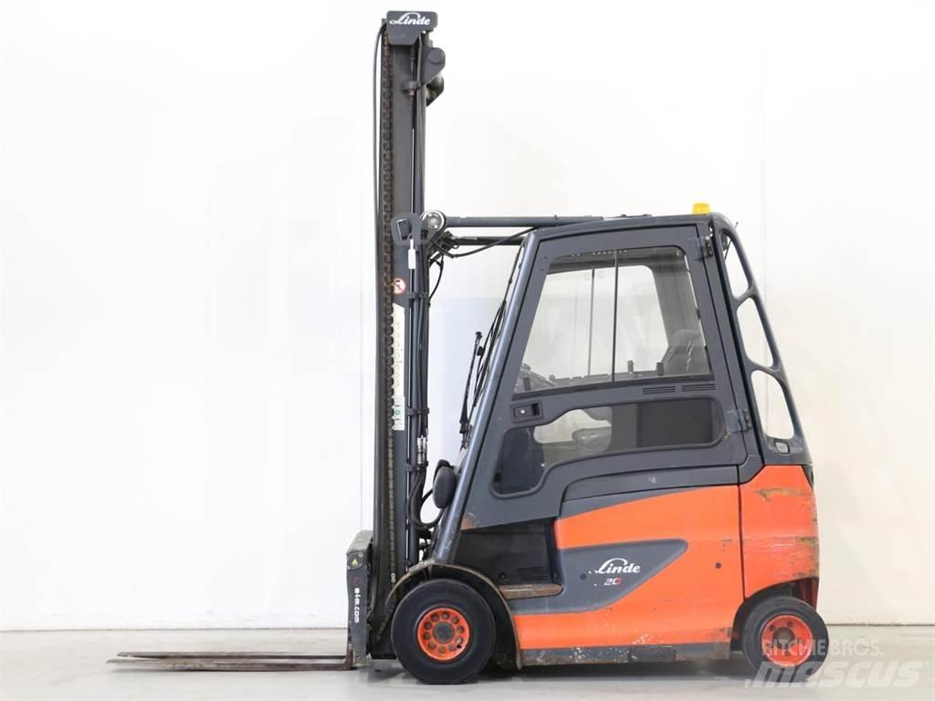 Linde E20/600H/387 Električni viljuškari