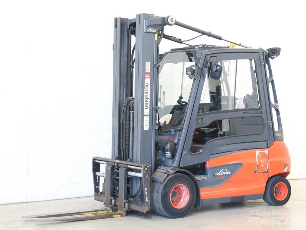 Linde E35L/387 Električni viljuškari