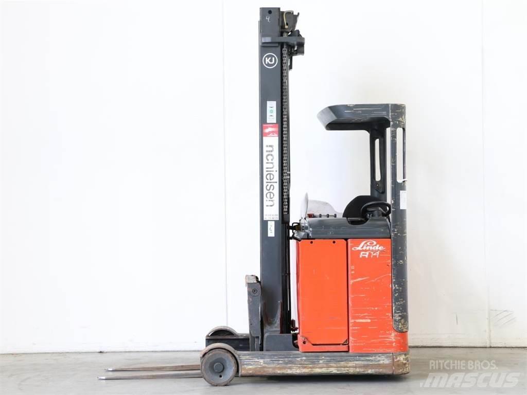 Linde R14/113 Viljuškari sa pomičnim stupom