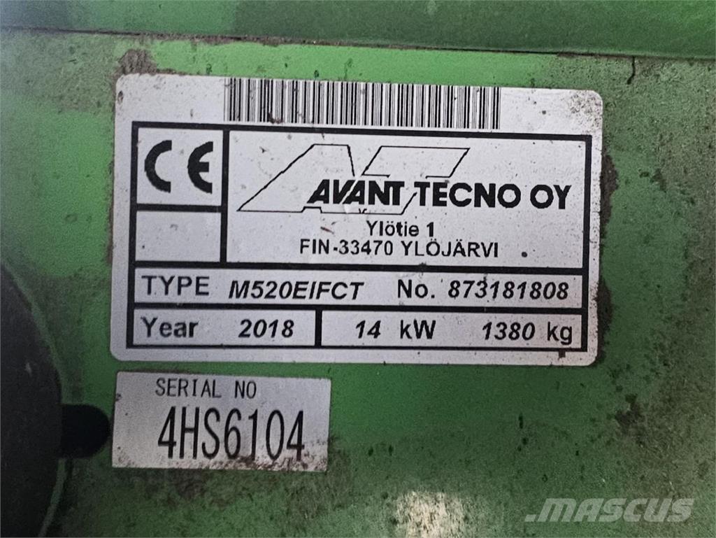 Avant M520 Mini utovarivači