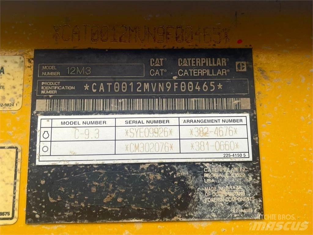 CAT 12M3 Grejderi