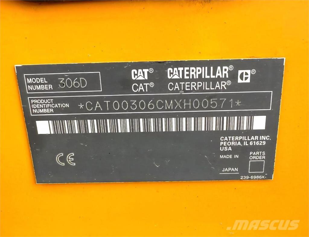 CAT 306D Mini bageri < 7t