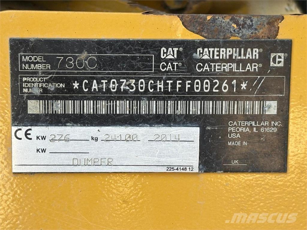 CAT 730 C Zglobni damperi