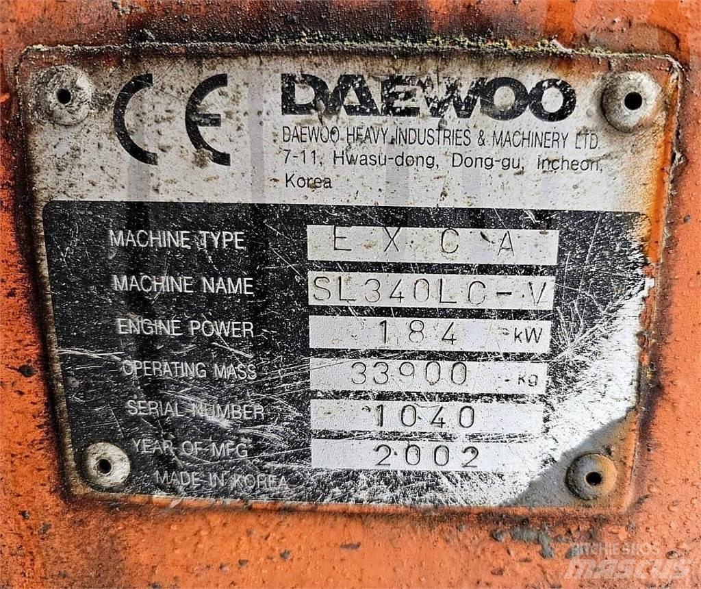 Daewoo SL340LC-V Bageri guseničari