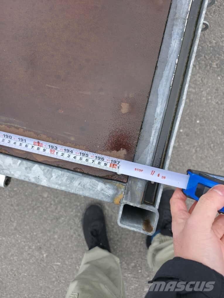 Eduard P4 3000kg Prikolice platforme/otvoreni sanduk