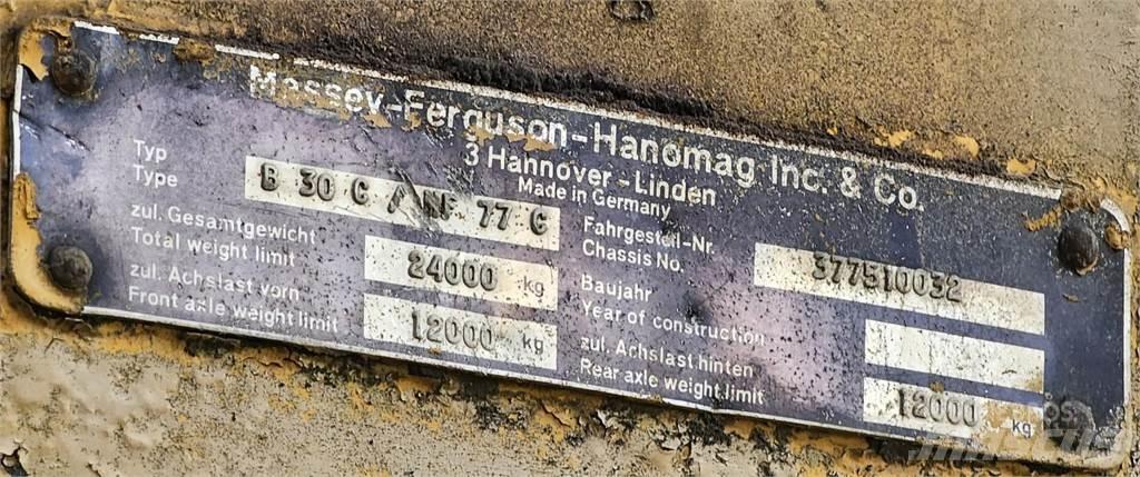 Hanomag 77C Utovarivači na točkove