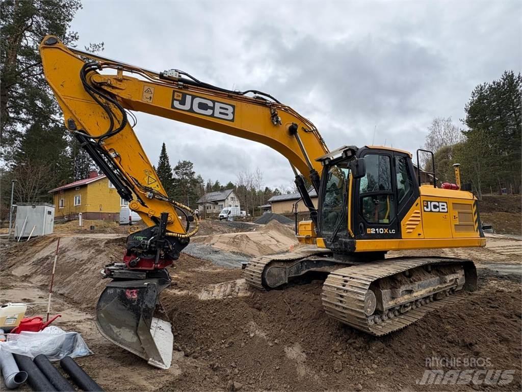 JCB 210 X L 4F Bageri guseničari