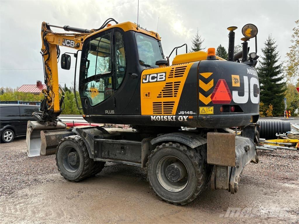 JCB JS 145 W Plus Bageri točkaši