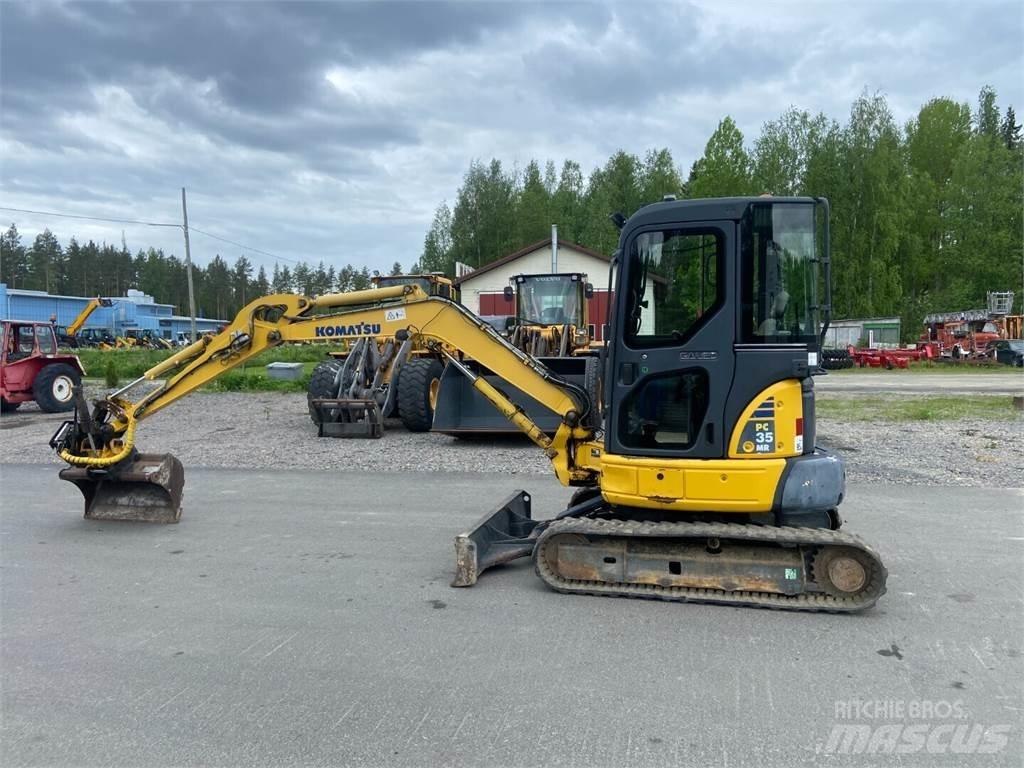 Komatsu PC 35MR-2 Mini bageri < 7t