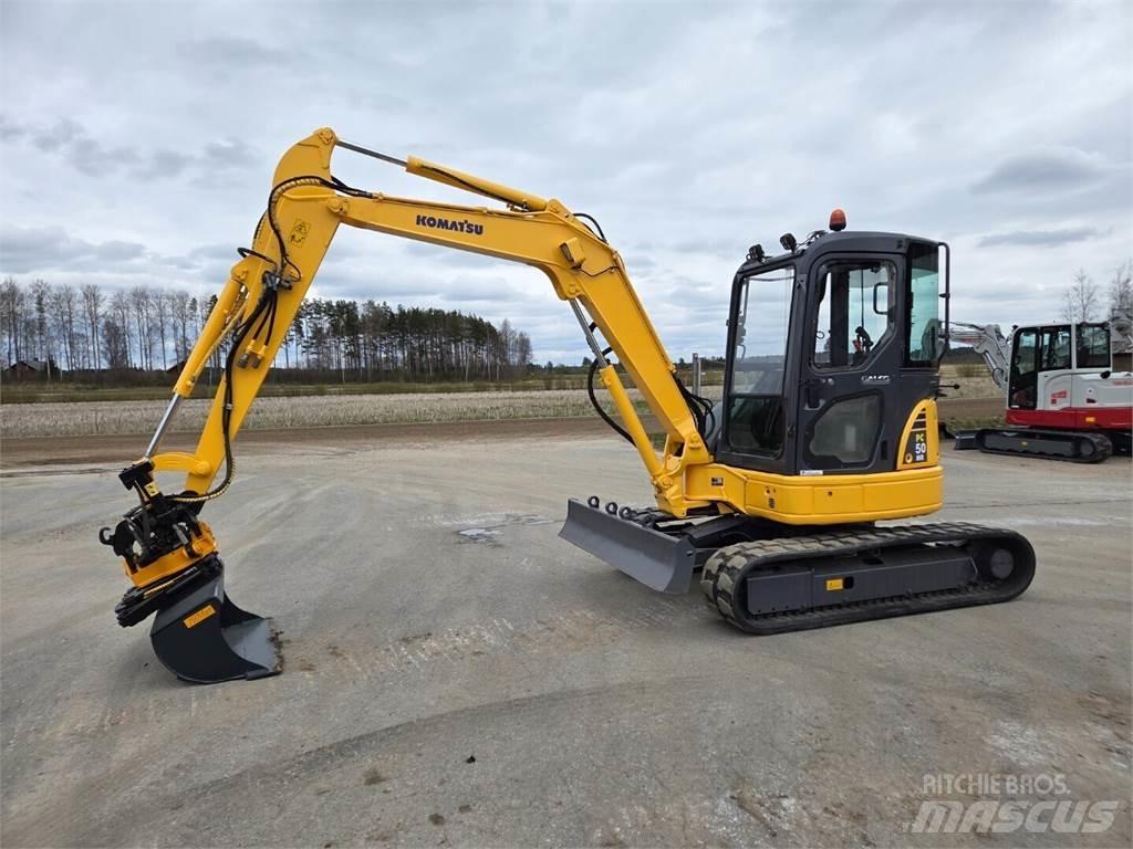Komatsu PC50MR-2 Mini bageri < 7t