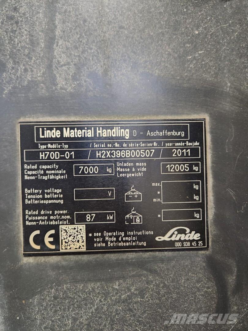 Linde H70D-01 Dizelski viljuškari