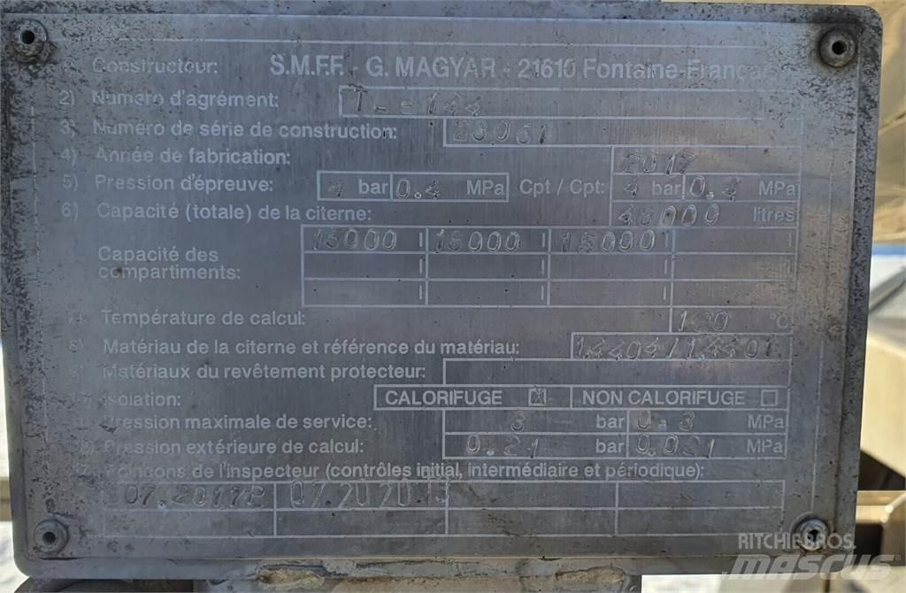 Magyar R42ESD Prikolice za cisterne