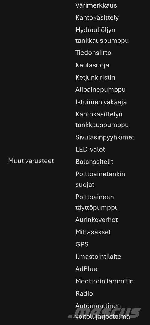 Ponsse Cobra Harversteri