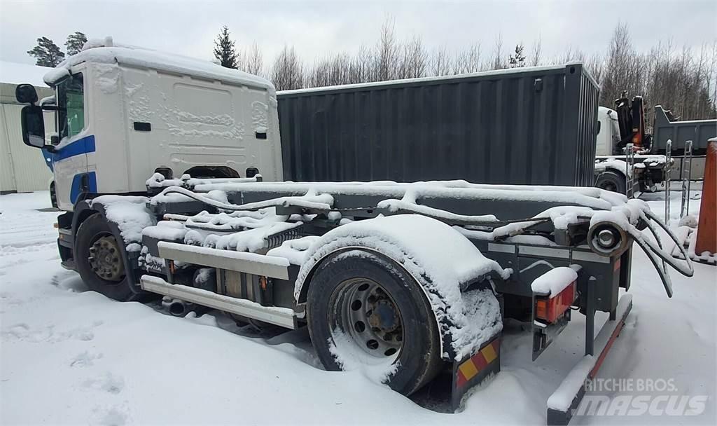 Scania P 280 Rol kiper kamioni sa kukom za podizanje tereta