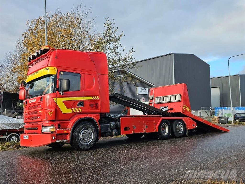 Scania R124 6X2 Autotransporteri