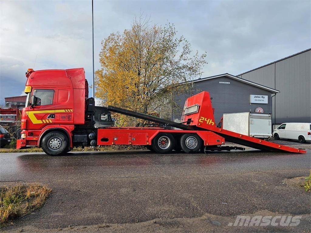 Scania R124 6X2 Autotransporteri