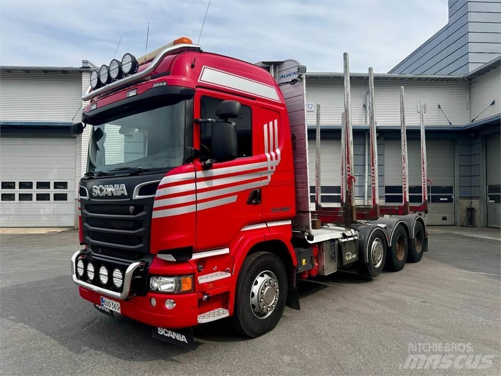 Scania R730 8x4 Kamioni za drva Šticari