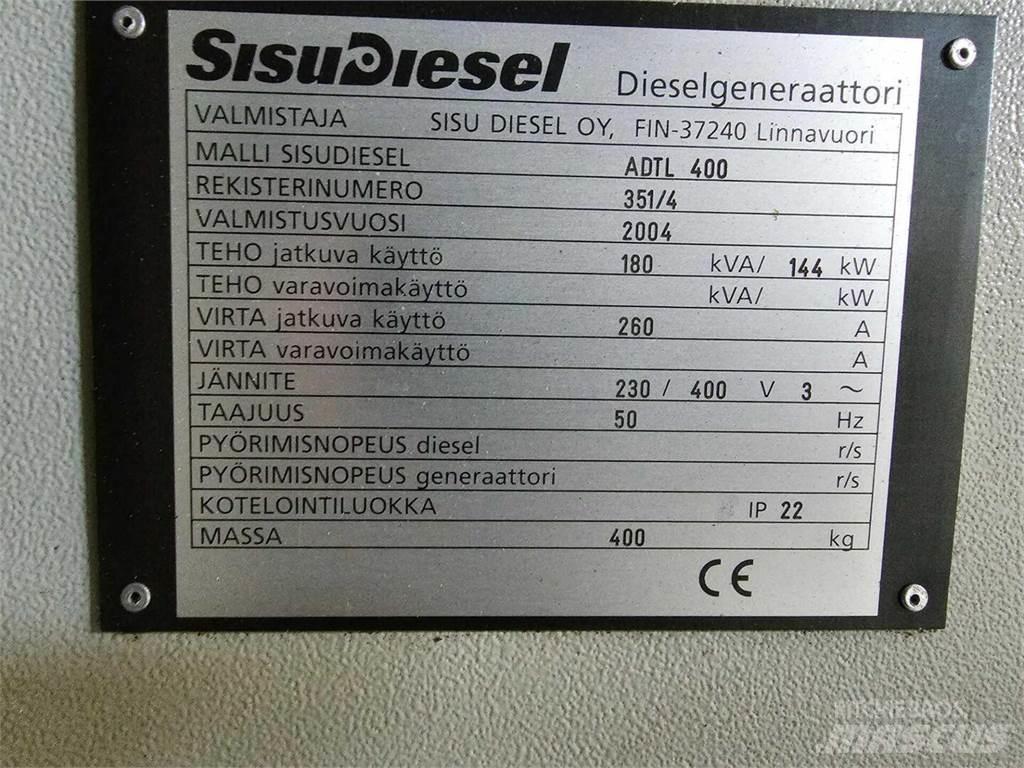  Strömberg 180kVA Ostali generatori