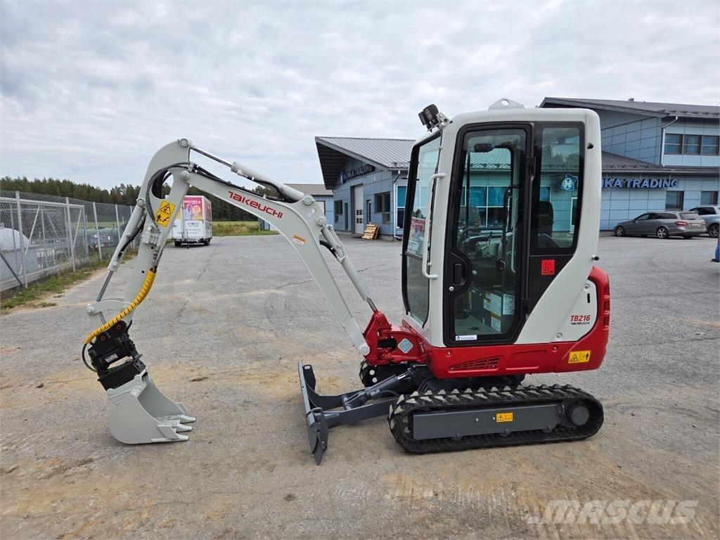 Takeuchi TB216 Mini bageri < 7t