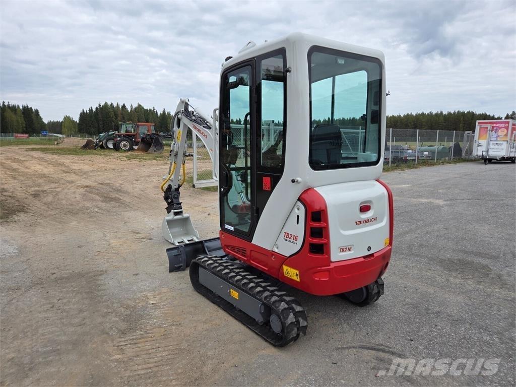 Takeuchi TB216 Mini bageri < 7t