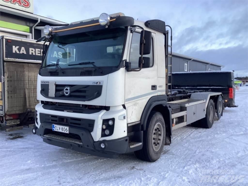 Volvo 460 Rol kiper kamioni sa kukom za podizanje tereta
