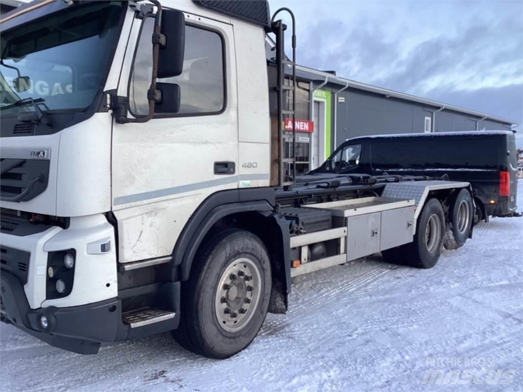 Volvo 460 Rol kiper kamioni sa kukom za podizanje tereta