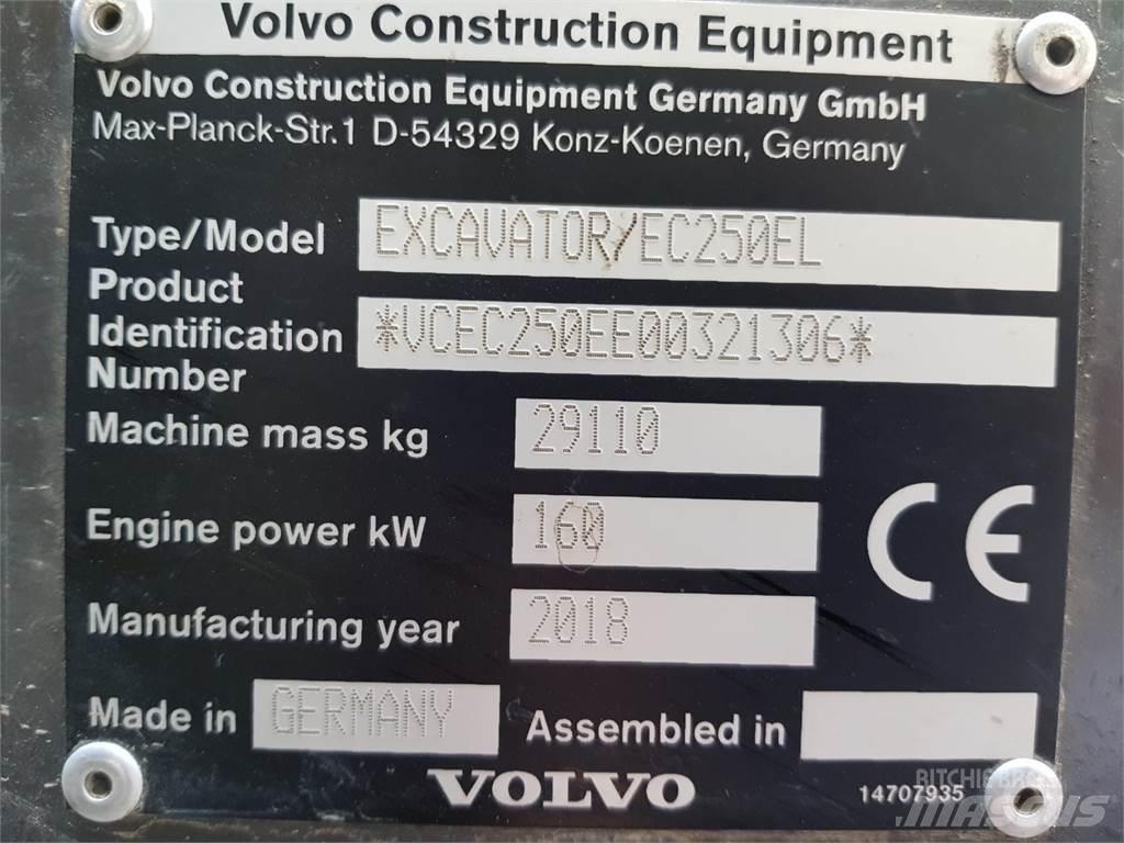 Volvo EC250EL Bageri guseničari