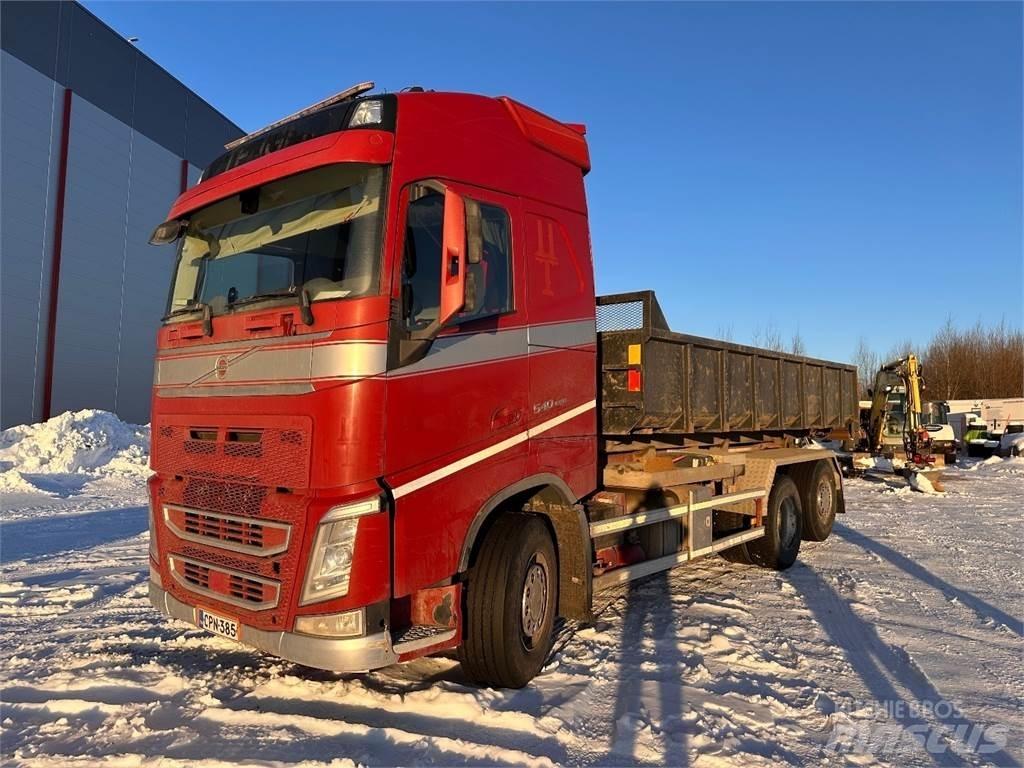 Volvo FH540 Rol kiper kamioni sa kukom za podizanje tereta
