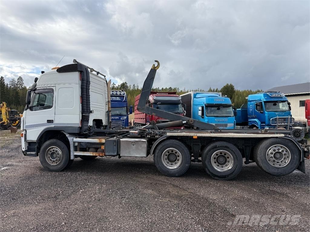 Volvo FM 12 8x4 Rol kiper kamioni sa kukom za podizanje tereta