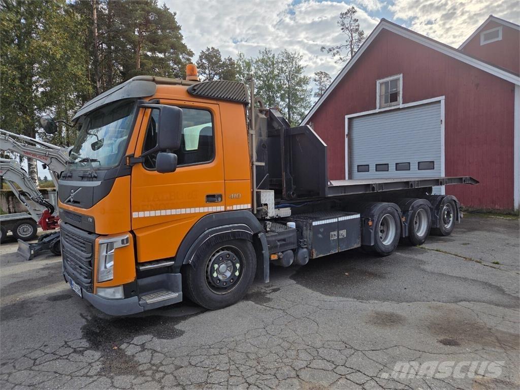 Volvo FM410 Euro6 Rol kiper kamioni sa kukom za podizanje tereta