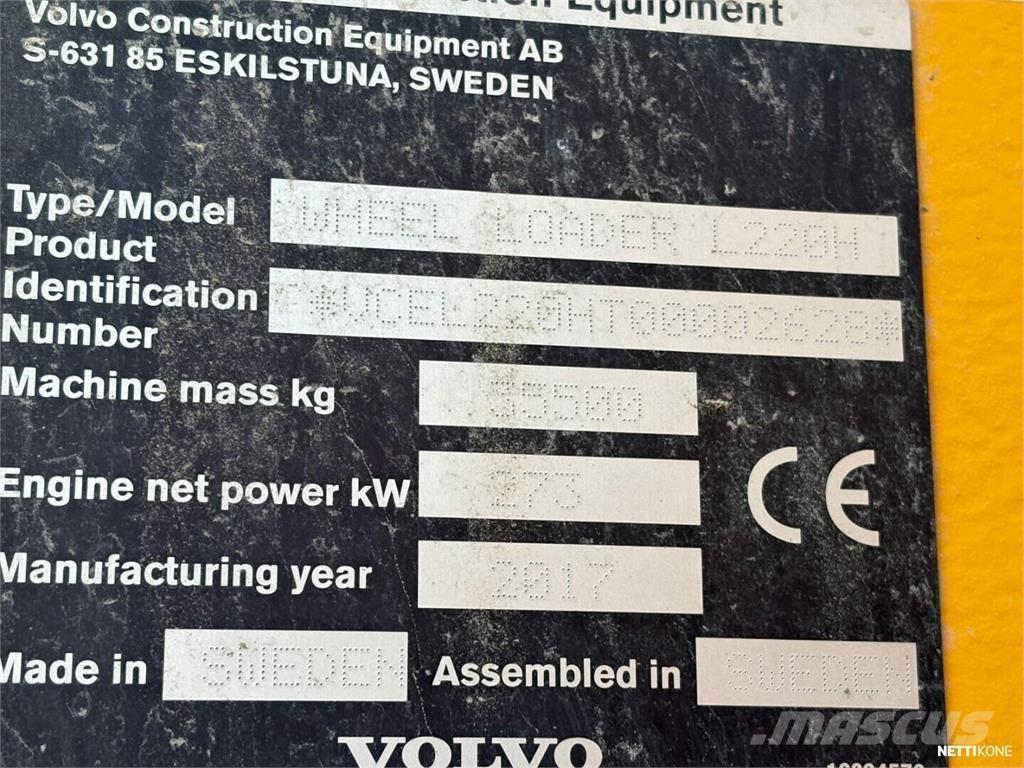 Volvo L 220 H Utovarivači na točkove