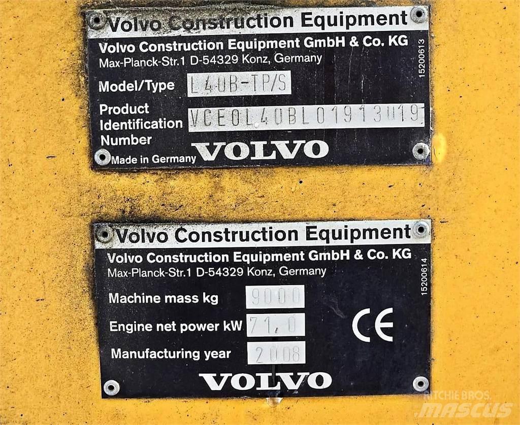 Volvo L40B Utovarivači na točkove