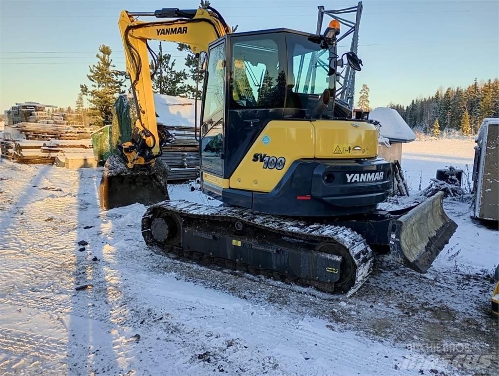 Yanmar SV100 Bageri guseničari