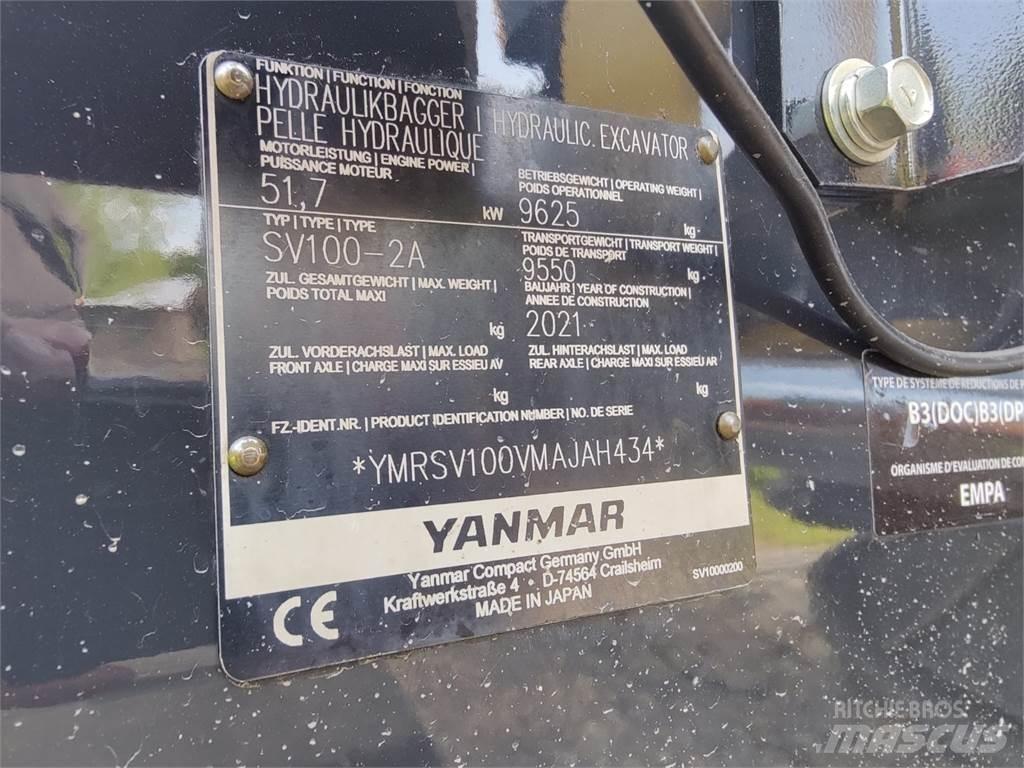 Yanmar SV100-2 Midi bageri 7t – 12t