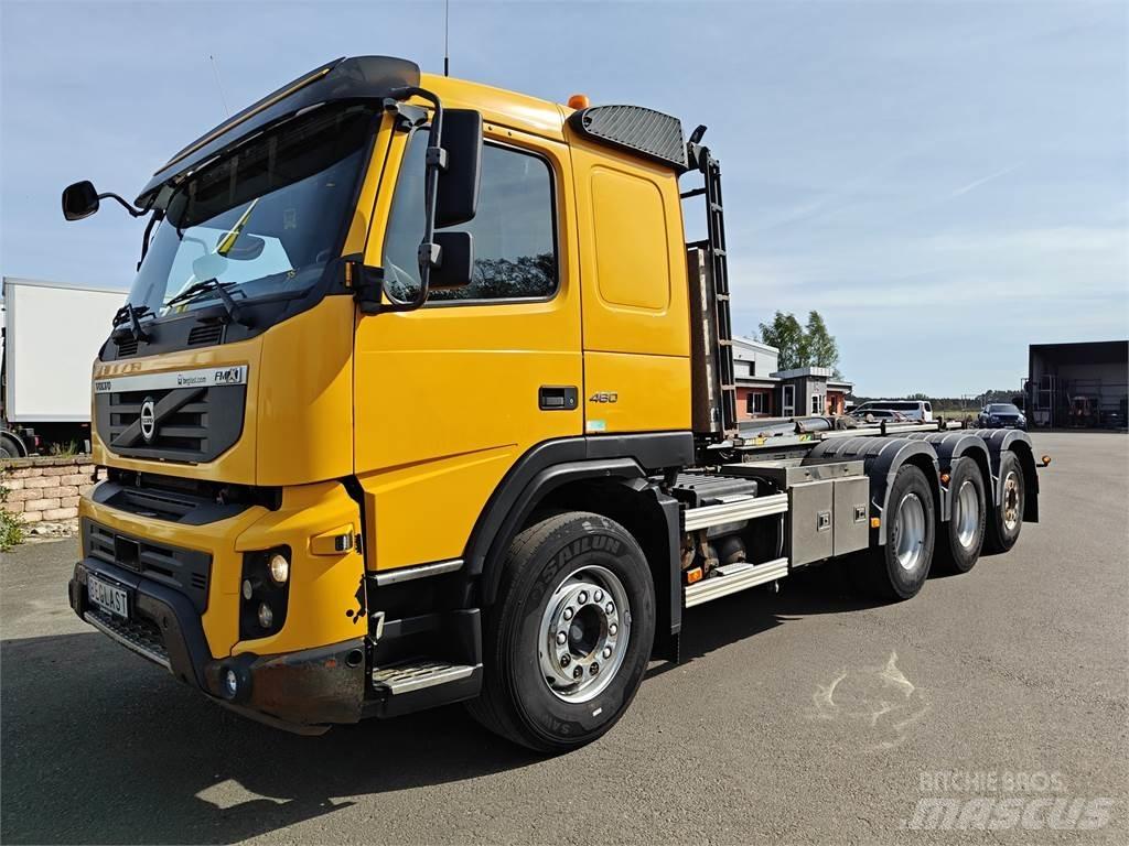 Volvo FMX460 Rol kiper kamioni sa kukom za podizanje tereta