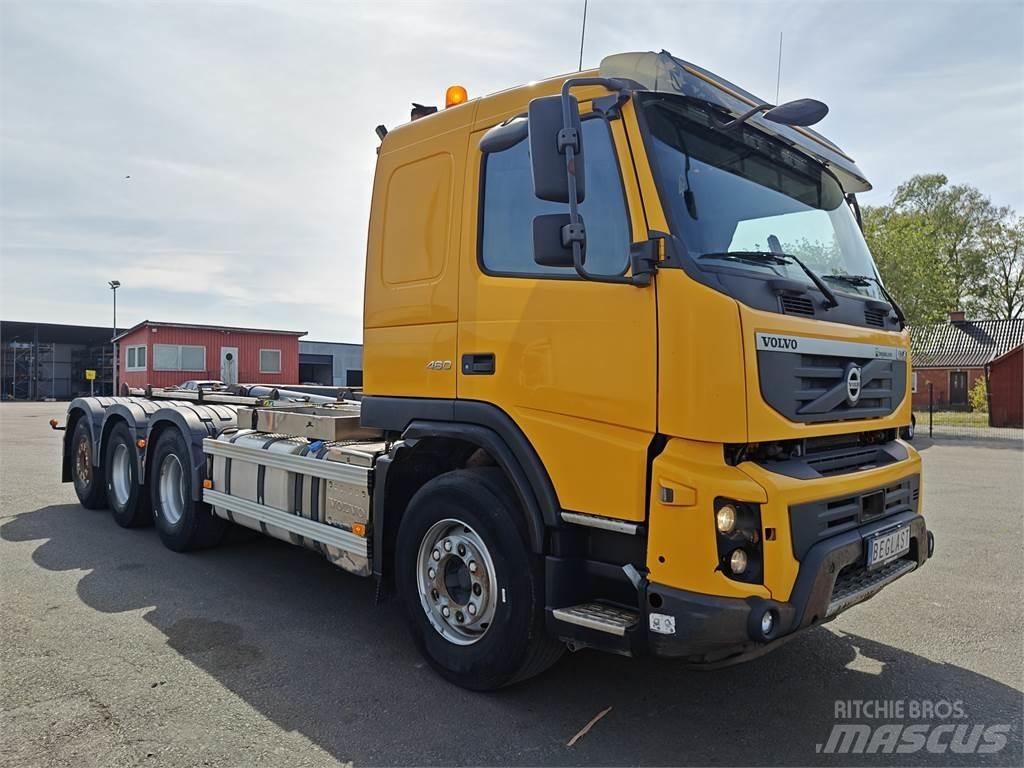 Volvo FMX460 Rol kiper kamioni sa kukom za podizanje tereta