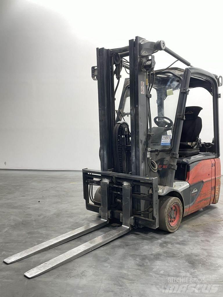 Linde E16-02-386 Električni viljuškari