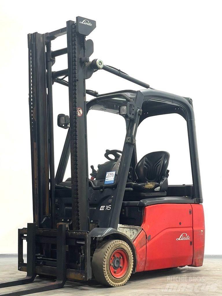 Linde E16-386 Električni viljuškari