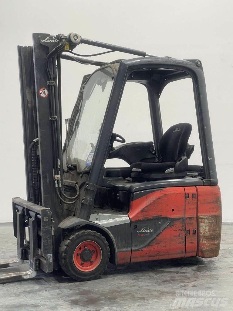 Linde E16C-02-386 Električni viljuškari