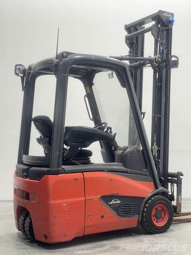 Linde E16C-02-386 Električni viljuškari