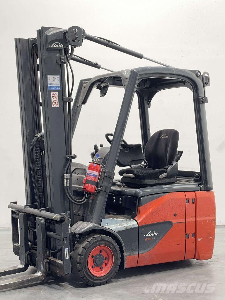 Linde E16C-02-386 Električni viljuškari