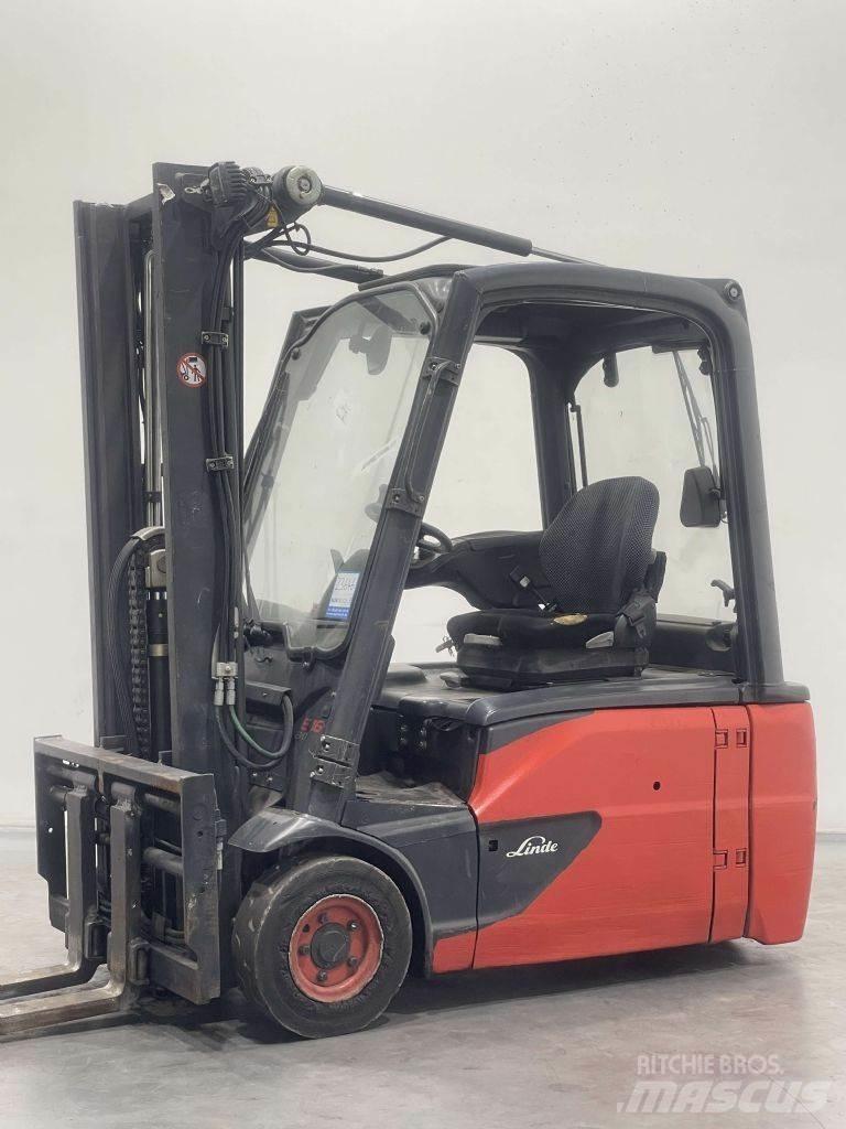 Linde E16L-02-386 Električni viljuškari