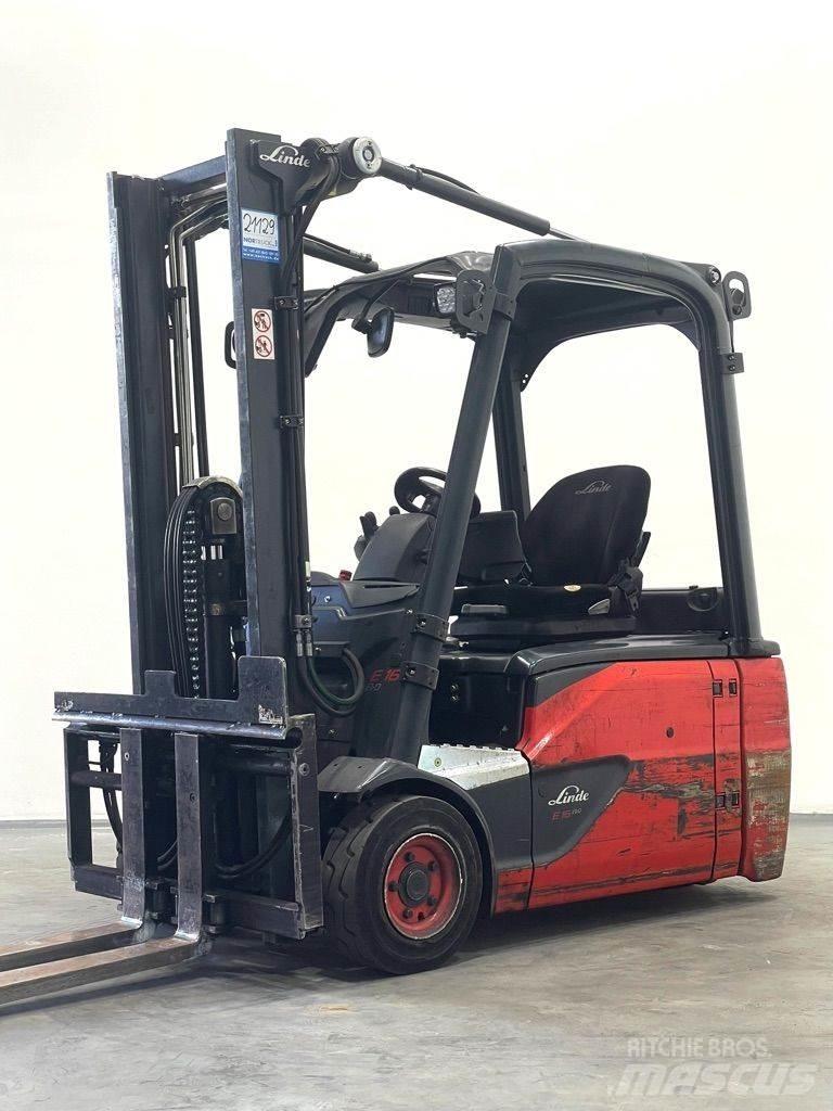 Linde E16L-386-EVO Električni viljuškari
