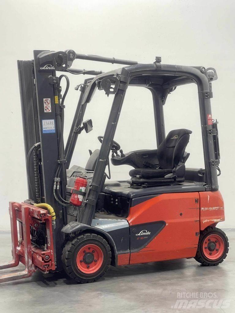 Linde E16P-02-386 Električni viljuškari